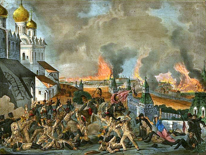 Пожар Москвы 15 сентября 1812 года